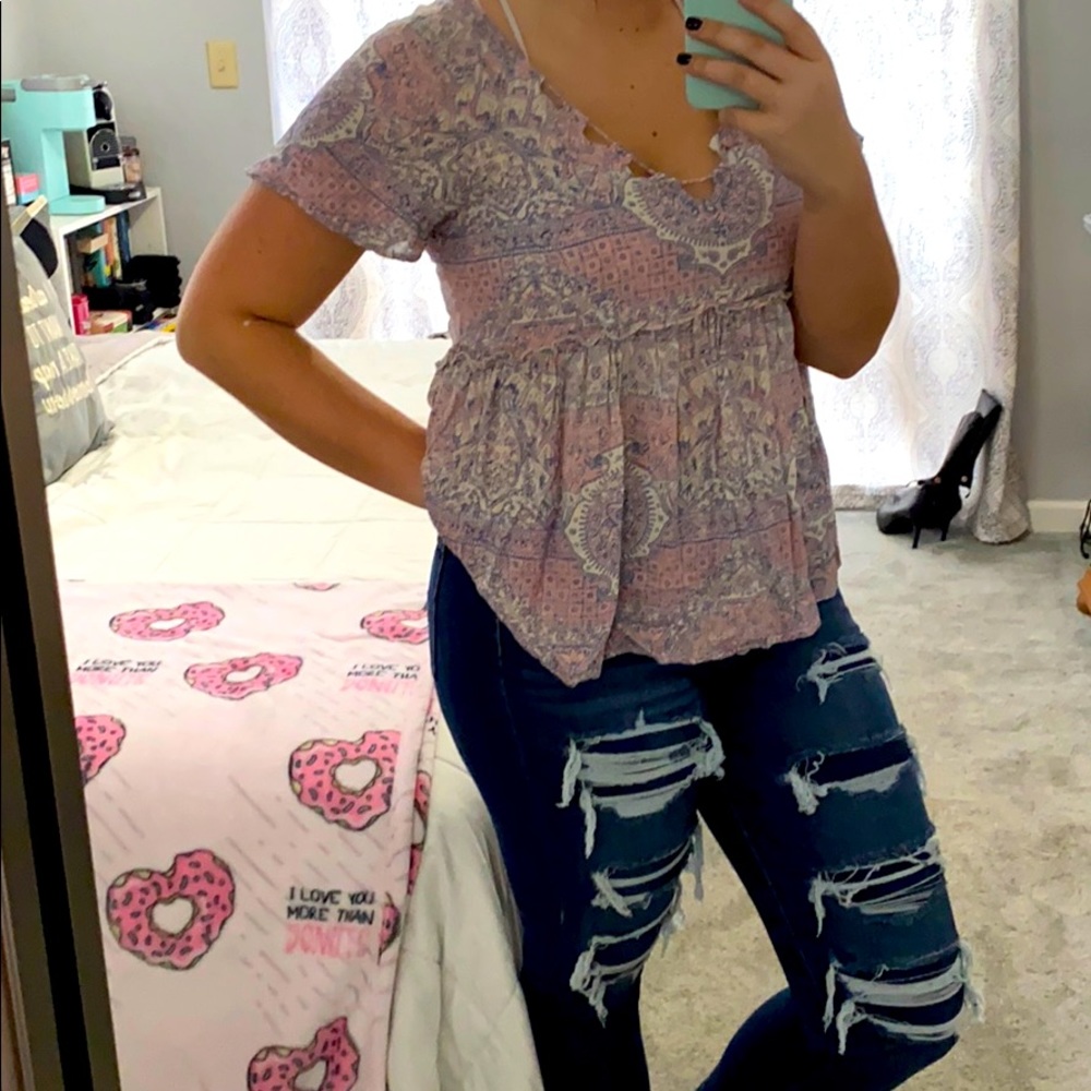 Colorful blouse